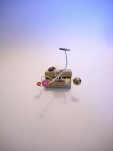 Take a little button... object-abstract