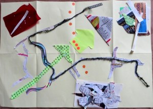 Figure 2 Problem-solving collage (A3 size) (Participant, adult male)