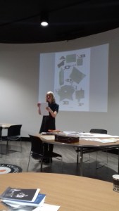 Sarah showing how to make an Instant Book